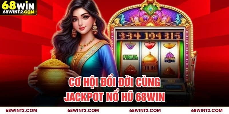 Cơ hội đổi đời cùng jackpot nổ hũ 68WIN